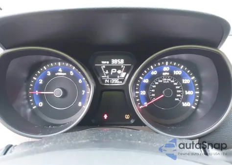 2014 Hyundai Elantra Limited from USA, damaged, VIN 5NPDH4AE9EH480660